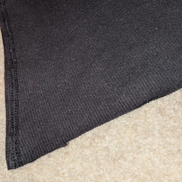 Faded glory cropped black cami/tank - Picture 7 of 15